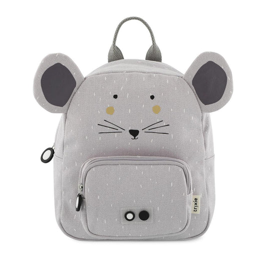 Mrs. Mouse Small Backpack by Trixie - Ideal for Preschool, 21 x 10 x 25 cm