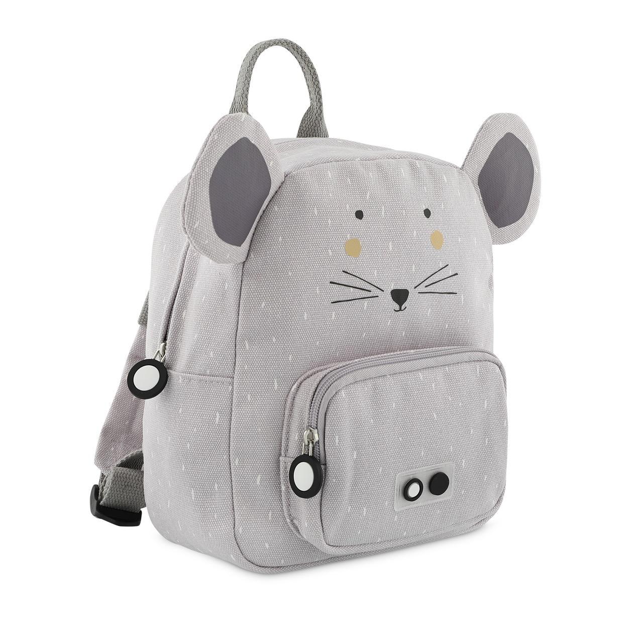 Mrs. Mouse Small Backpack by Trixie - Ideal for Preschool, 21 x 10 x 25 cm