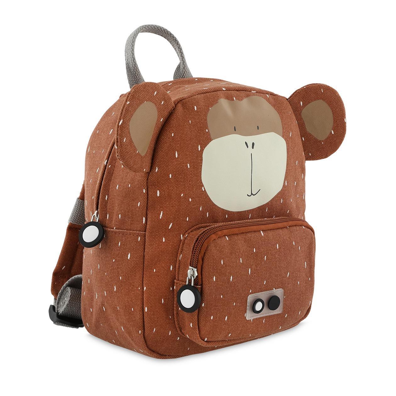 Small Backpack - Mr. Monkey by Trixie - Ideal for Preschool - Age Recommended: 2 years + - Dimensions: 21 x 10 x 25 cm