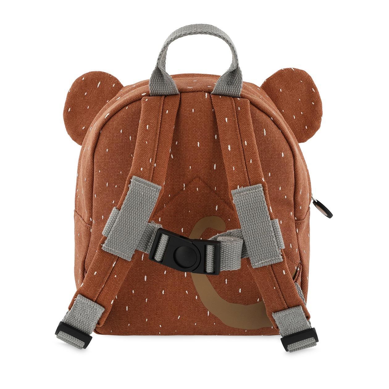 Small Backpack - Mr. Monkey by Trixie - Ideal for Preschool - Age Recommended: 2 years + - Dimensions: 21 x 10 x 25 cm