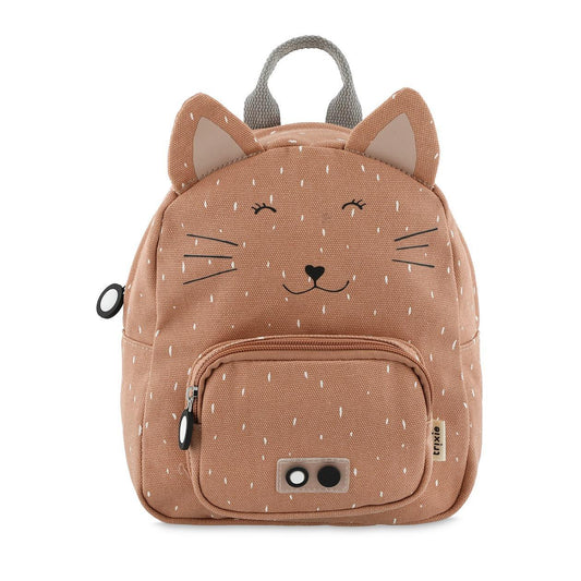 Mrs. Cat Mini Backpack by Trixie - Petite and Stylish Bag for Toddlers - Recommended for Ages 2 and Up - Dimensions: 21 x 10 x 25 cm