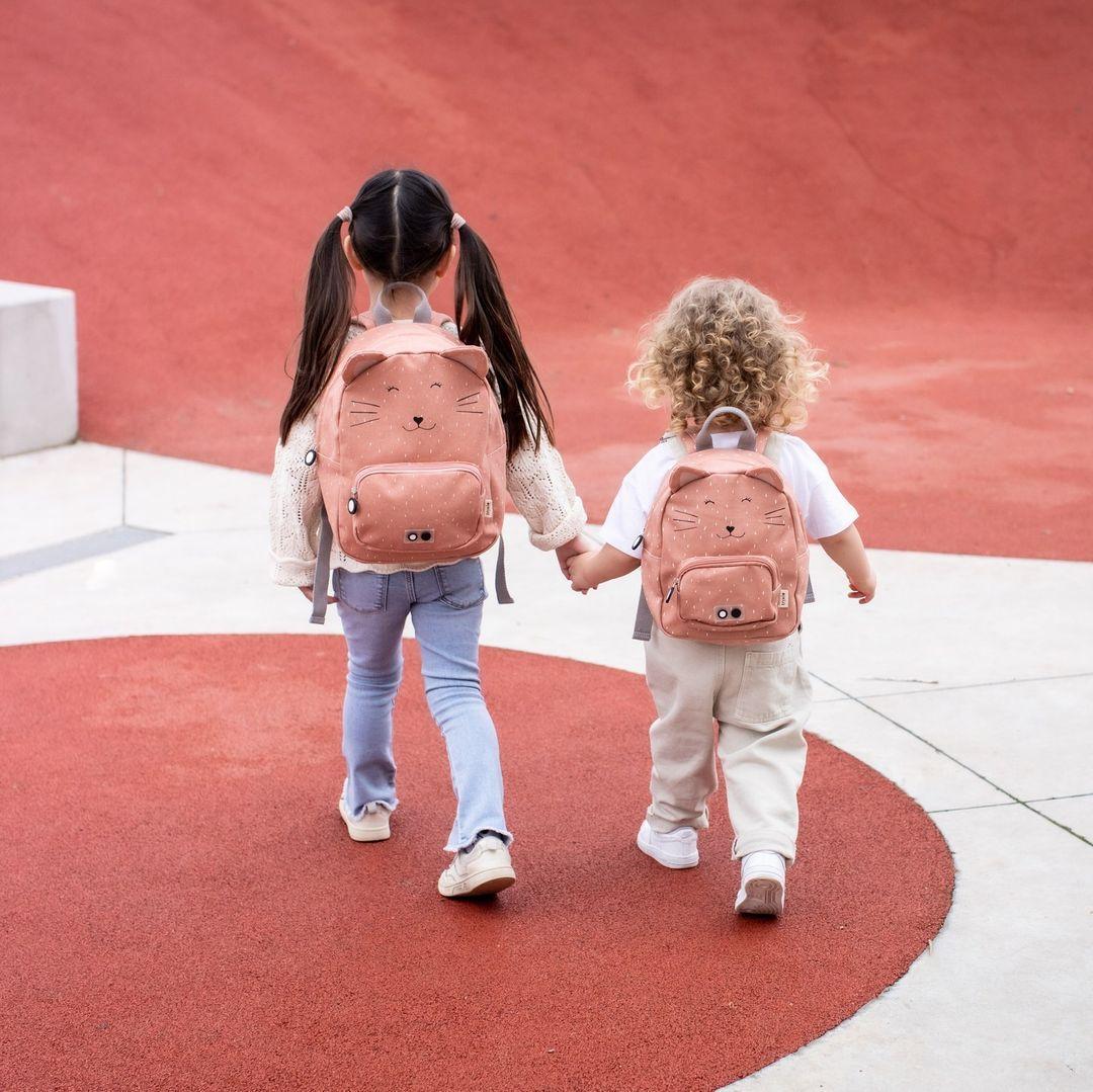 Mrs. Cat Mini Backpack by Trixie - Petite and Stylish Bag for Toddlers - Recommended for Ages 2 and Up - Dimensions: 21 x 10 x 25 cm