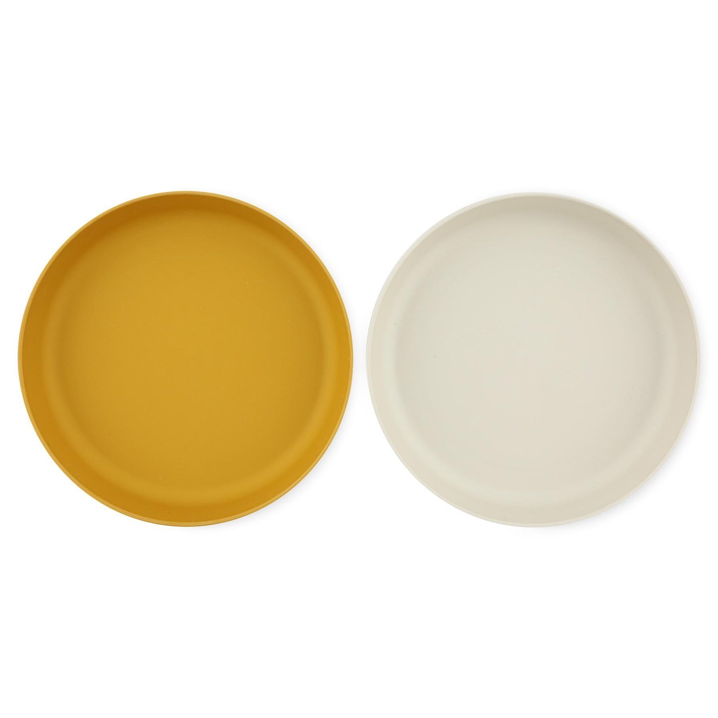 Set of 2 Silicone Plates - Mustard by Trixie