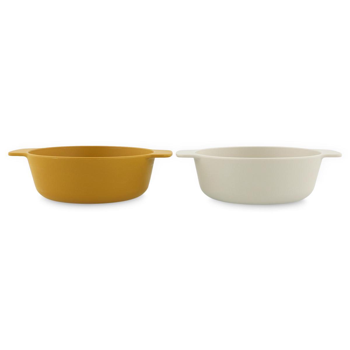 Set of 2 bowls - Mustard by Trixie