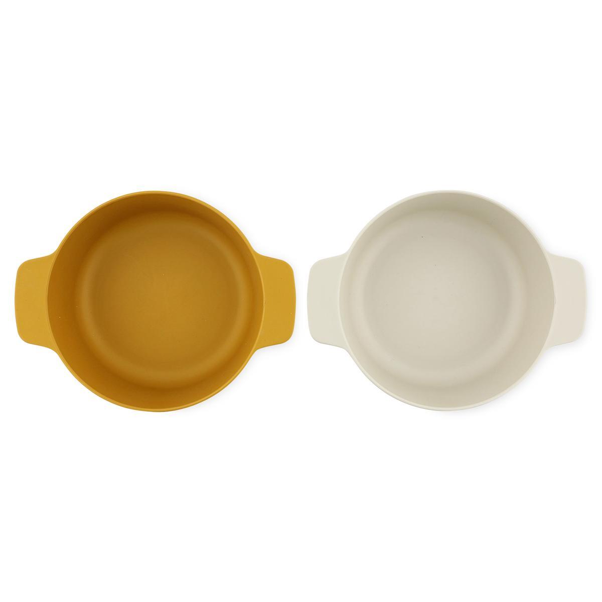 Set of 2 bowls - Mustard by Trixie