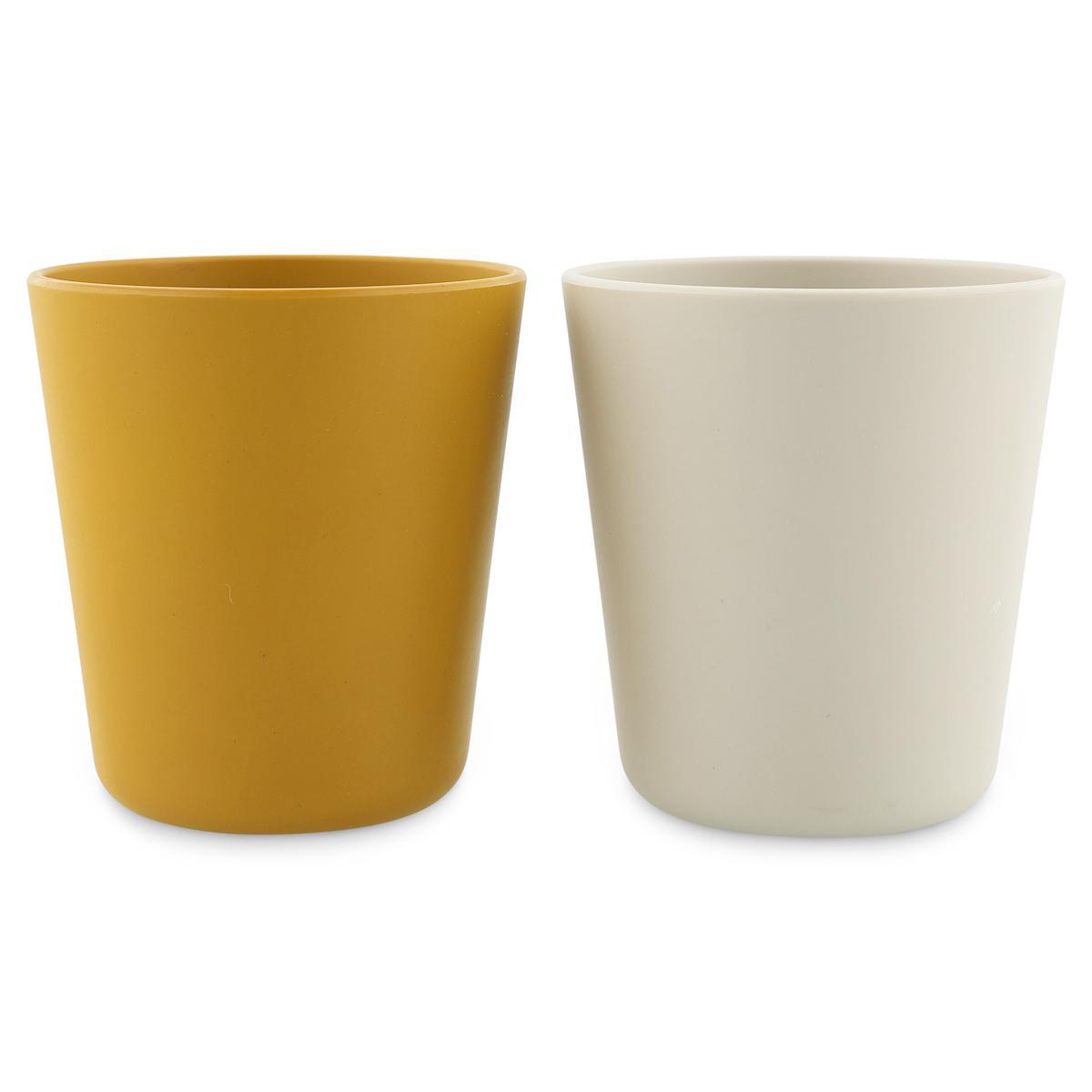 Set of 2 cups - Mustard by Trixie