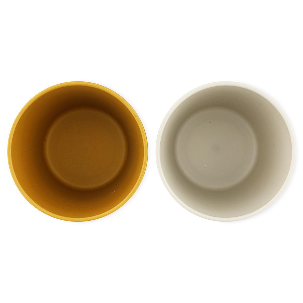 Set of 2 cups - Mustard by Trixie