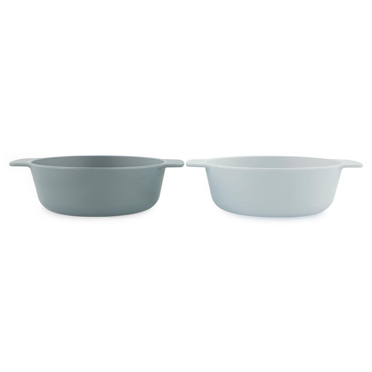 Set of 2 Petrol Bowls - Trixie - 17.5 x 5 cm - 75% PLA - 25% talc - Dishwasher Safe