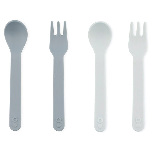 Trixie 2-pack Fork and Spoon Set - Petrol