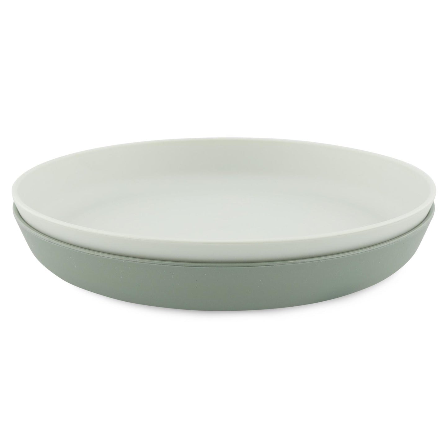 Set of 2 Silicone Plates - Olive by Trixie