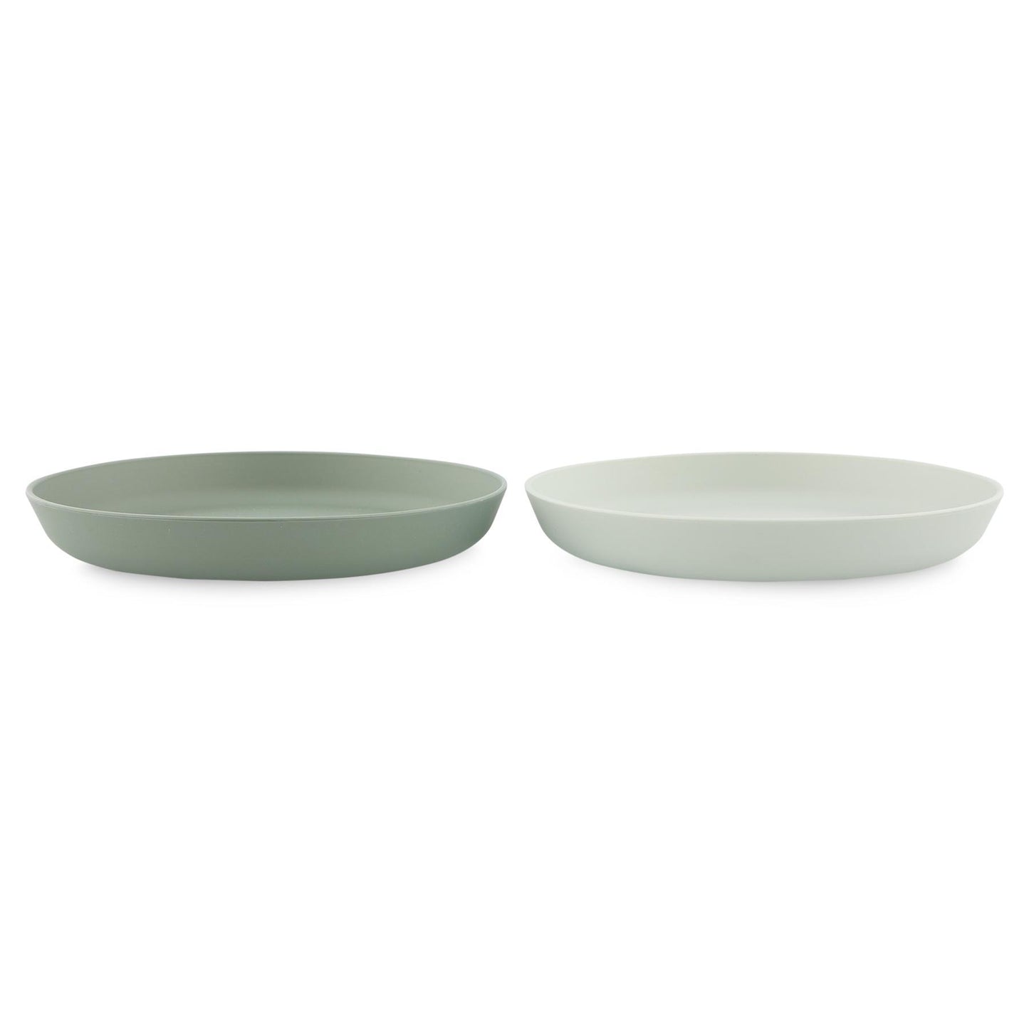 Set of 2 Silicone Plates - Olive by Trixie