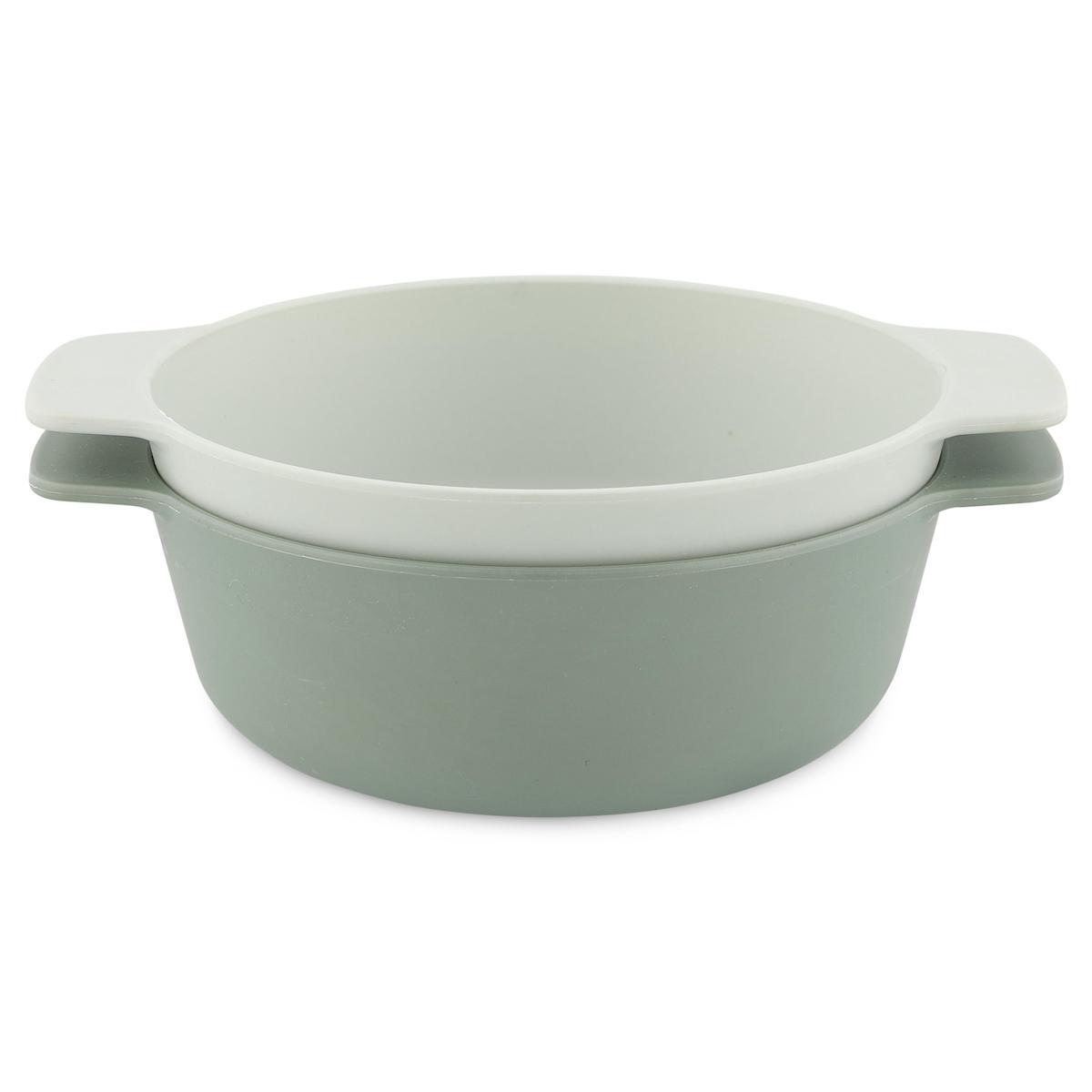 Set of 2 Bowls - Olive by Trixie