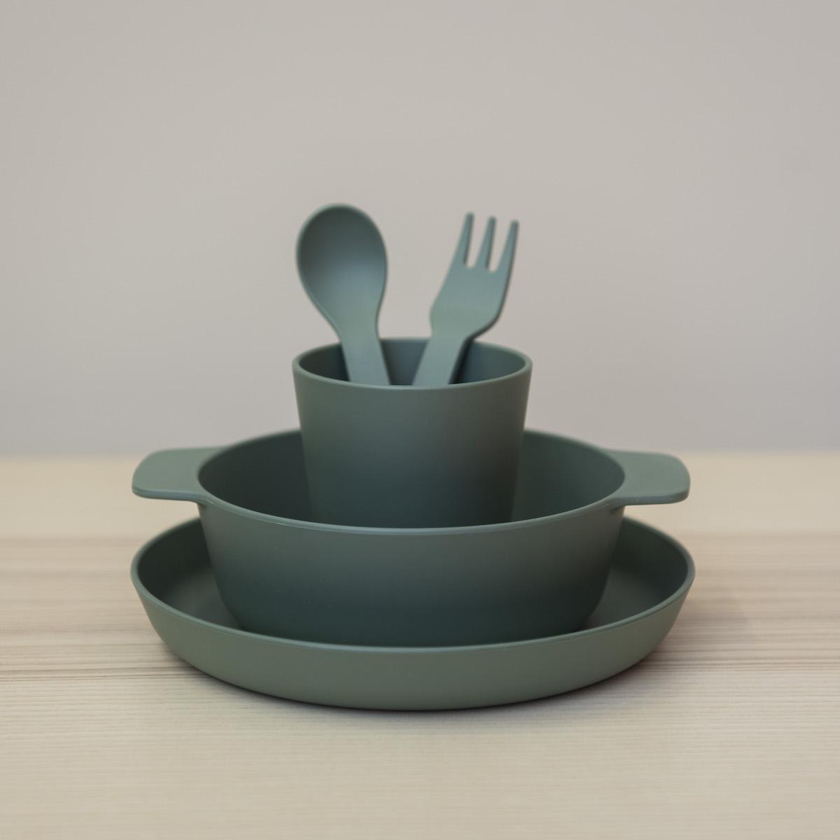 Set of 2 Bowls - Olive by Trixie