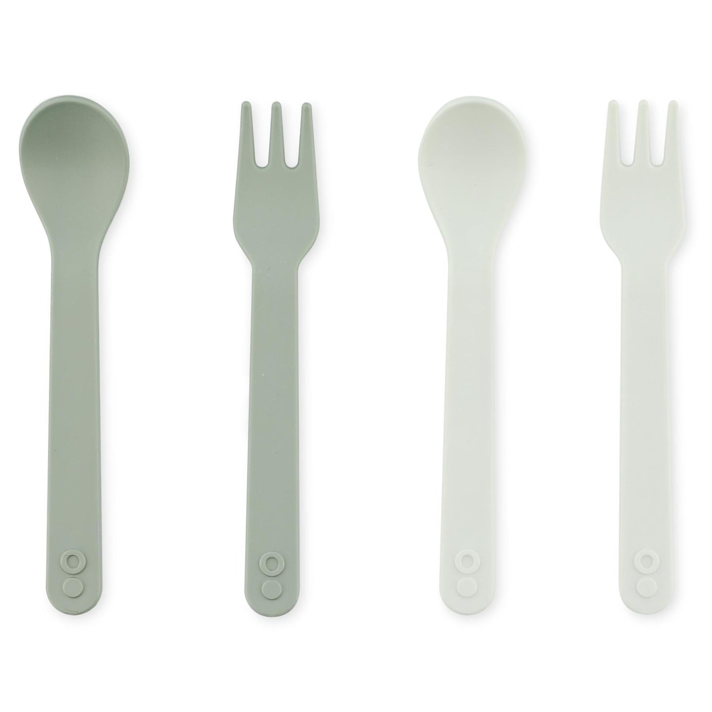 Trixie 2-Pack Olive Fork and Spoon Set