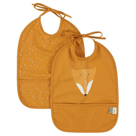 Waterproof Bib Set - Mr. Fox by Trixie