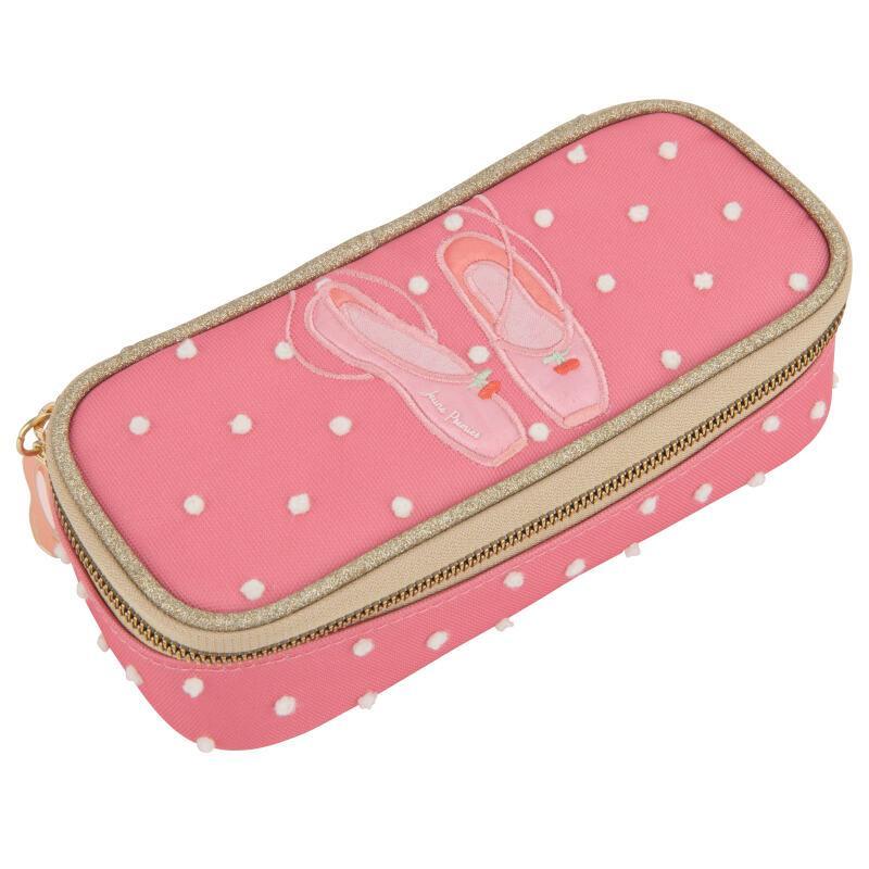 Ballerina Polyester Pencil Case 7 x 9.5 x 21.5 cm