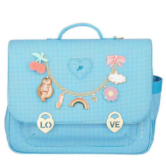 Blue Vichy Love School Bag - Age 6-8