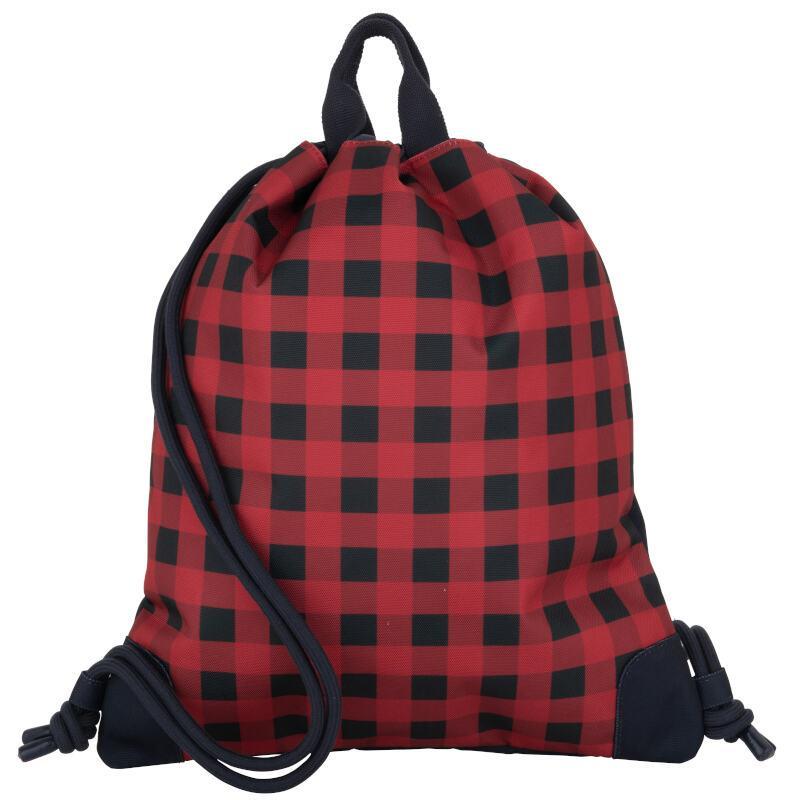 Gym Bag - Colorful Tartan Design