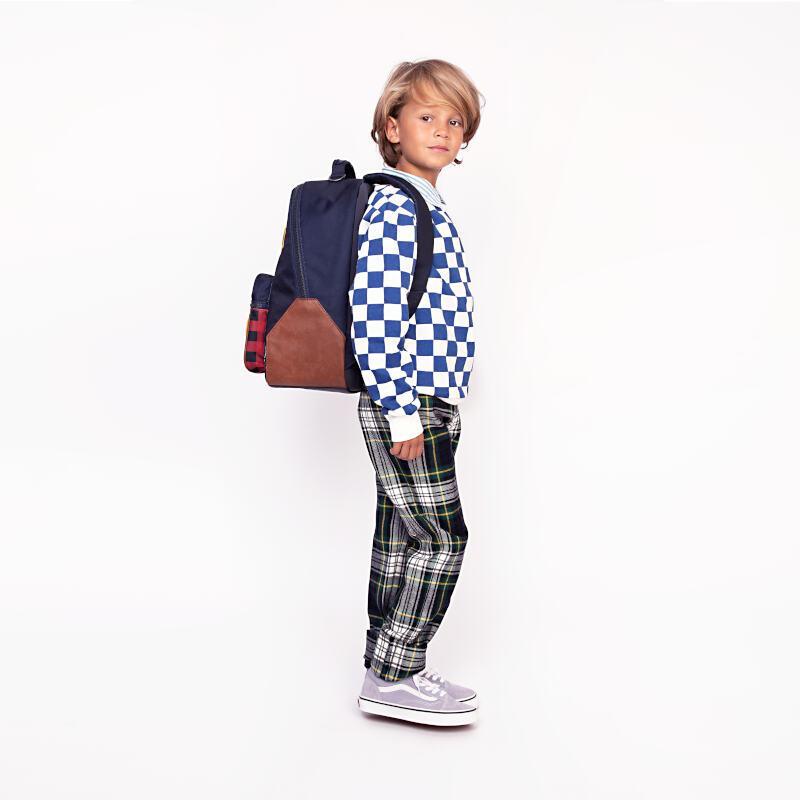 Kids' Bobbie Backpack - Tartan Design