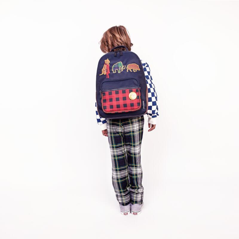 Kids' Bobbie Backpack - Tartan Design