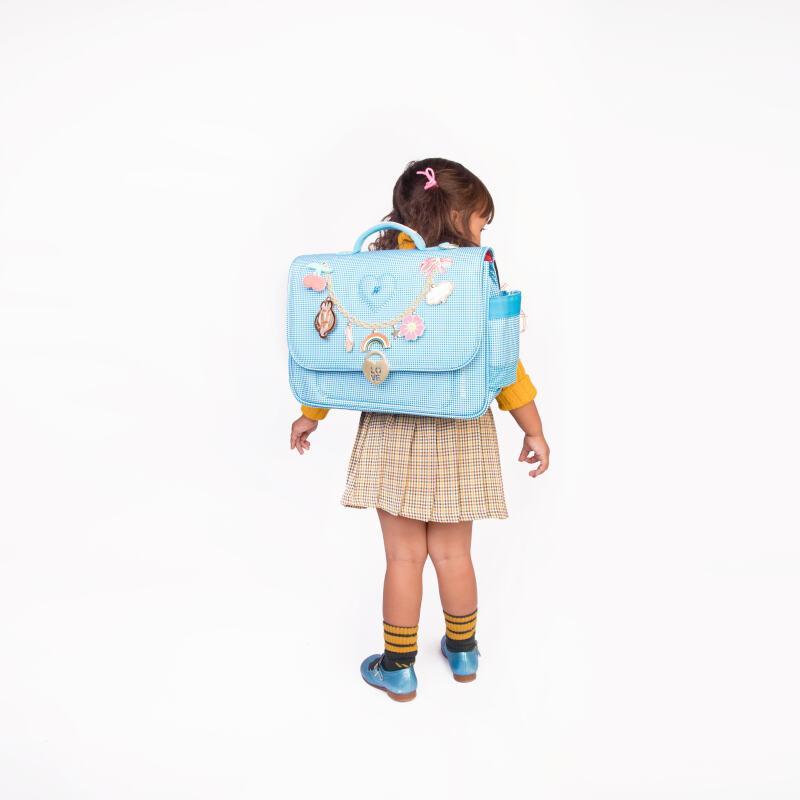 Vichy Love Blue Mini School Bag - 2 to 6 yrs