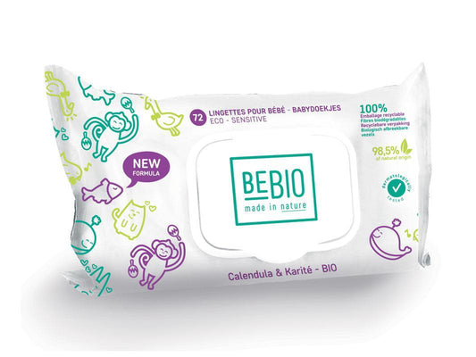 Baby Wipes Lightly Scented - 72 Optimized Wipes