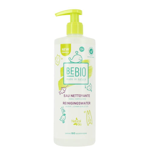 BEBIO Baby Cleansing Water for Face, Body, and Diaper Area - 500ml