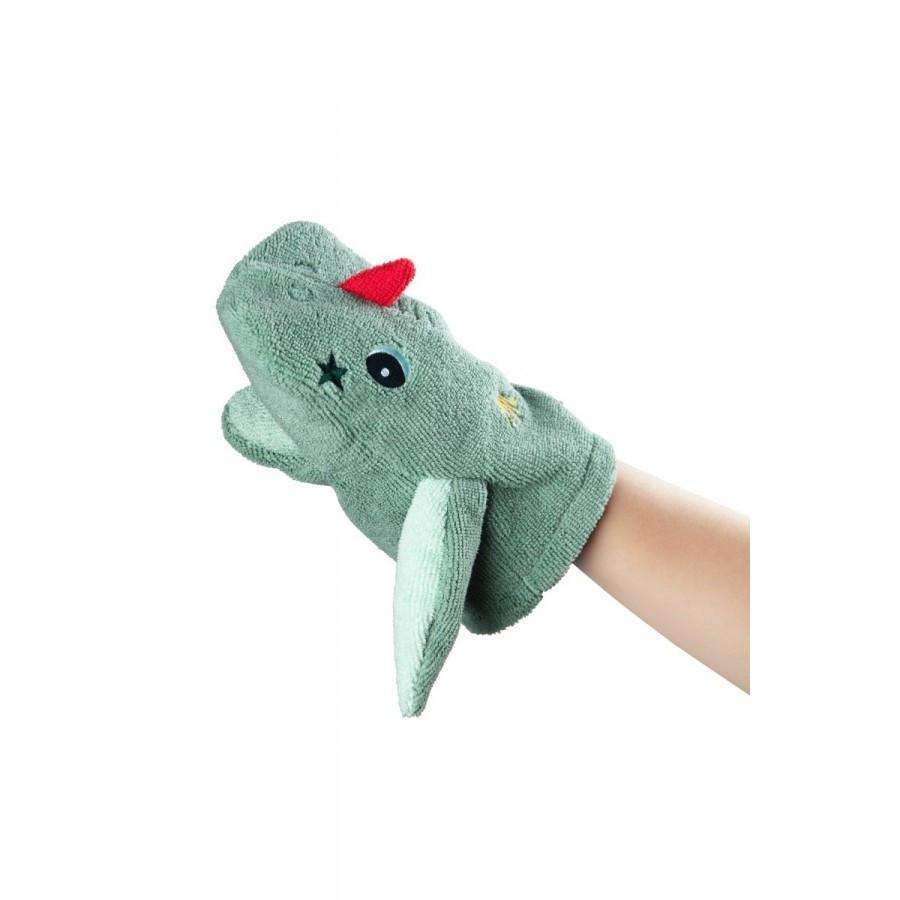 Gants de toilette marionnette ECO - Joe