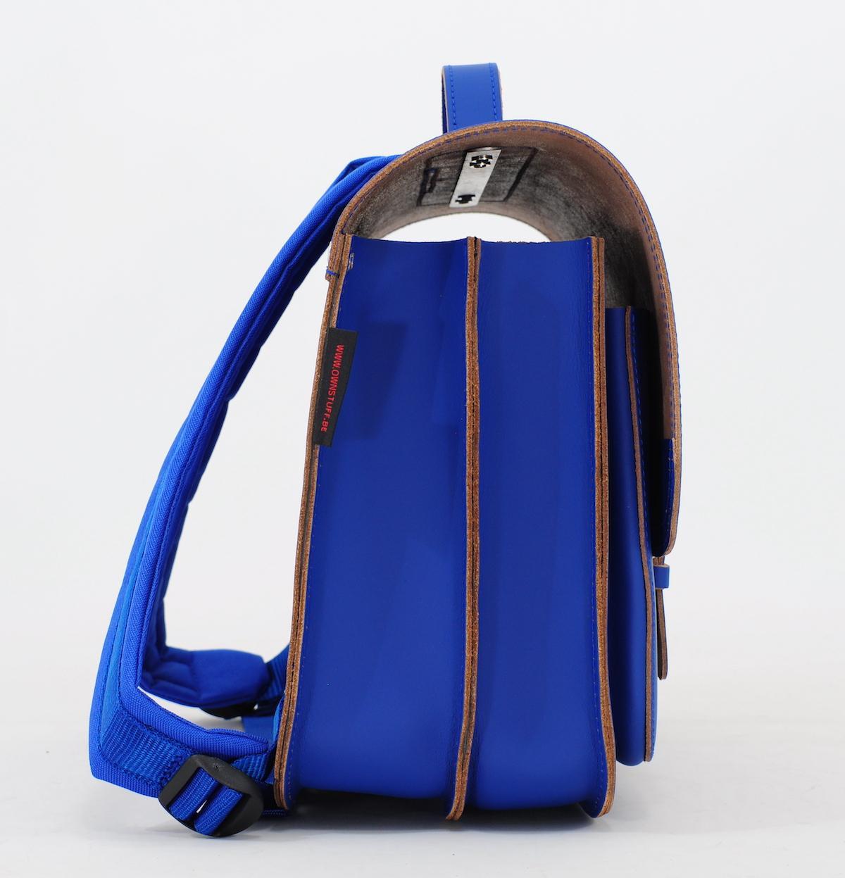 Classic Leather Backpack - Cobalt by Own stuff