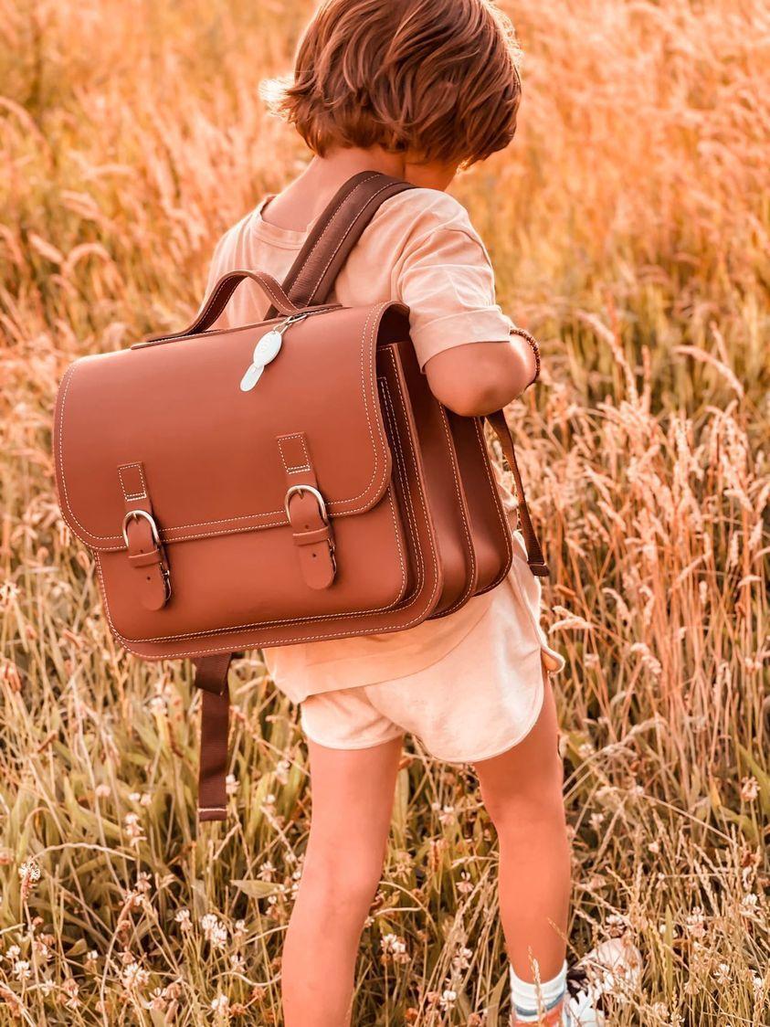 Classic Leather Backpack - Chesnut by Own stuff