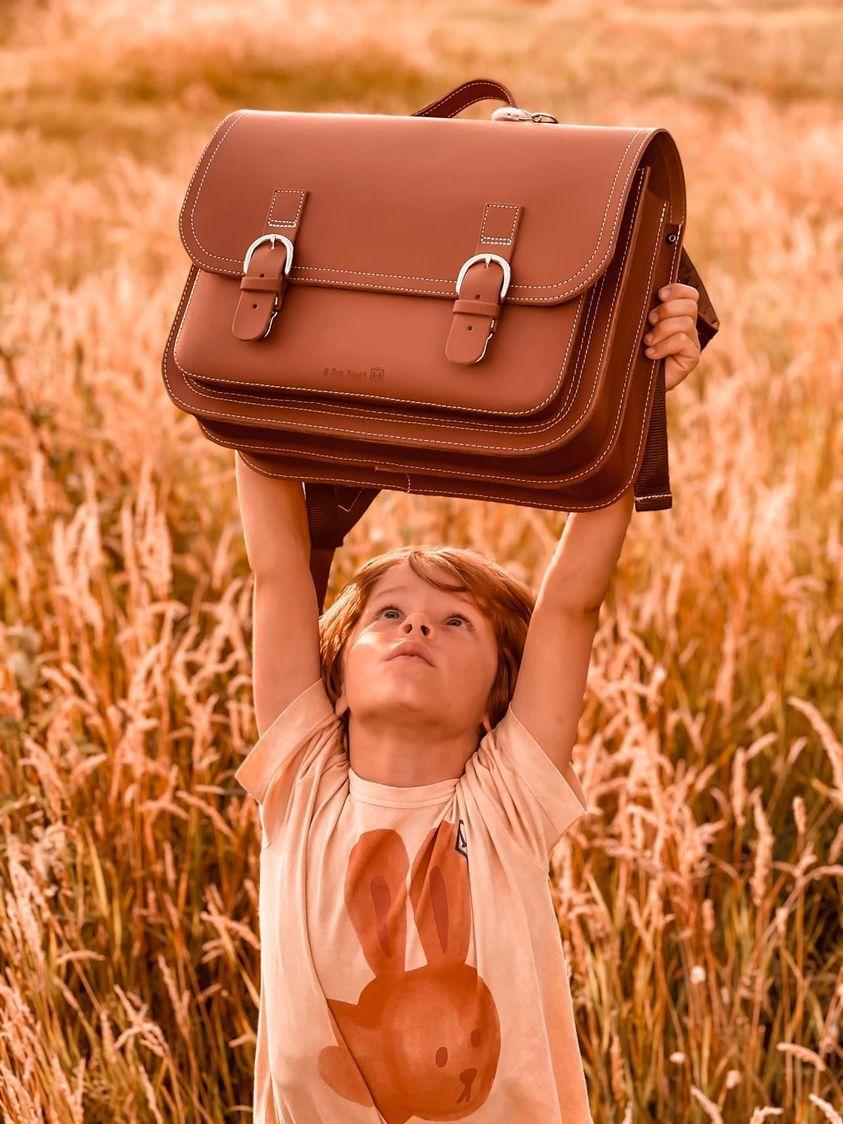 Classic Leather Backpack - Chesnut by Own stuff