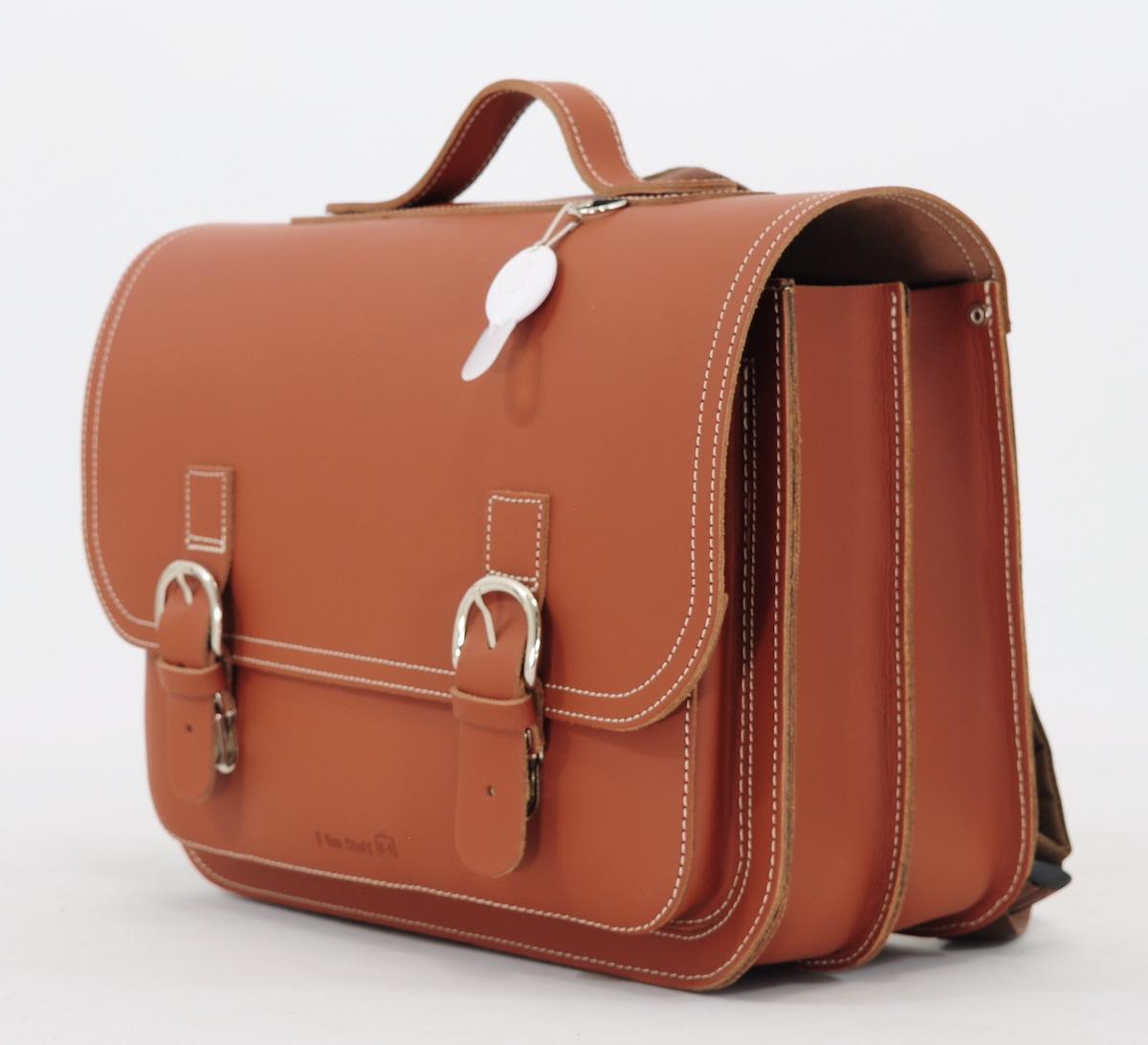 Classic Leather Backpack - Chesnut by Own stuff