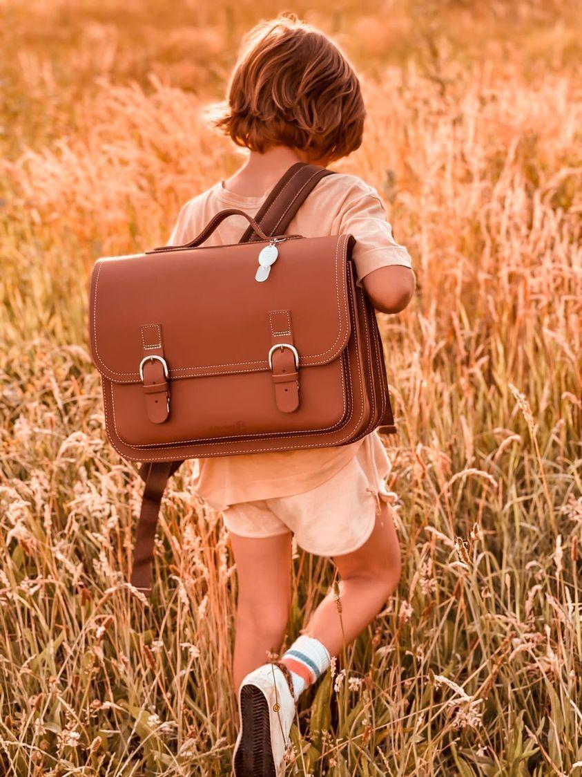 Classic Leather Backpack - Chesnut by Own stuff