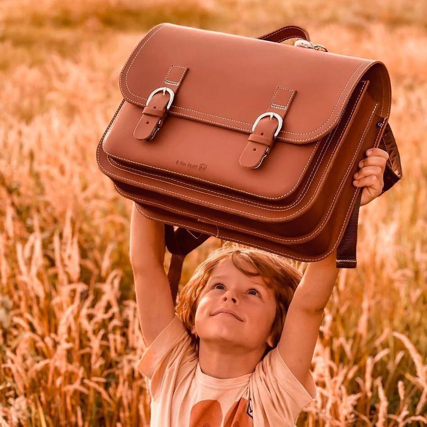 Classic Leather Backpack - Chesnut by Own stuff