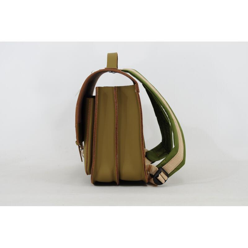 Classic Leather Backpack - Moss by Own stuff