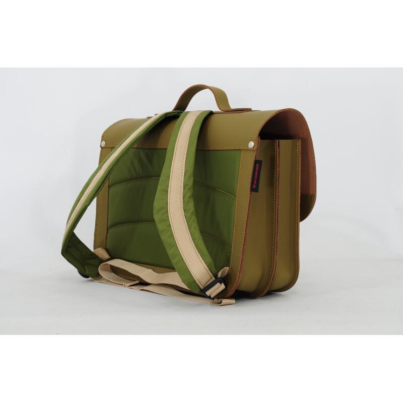 Classic Leather Backpack - Moss by Own stuff