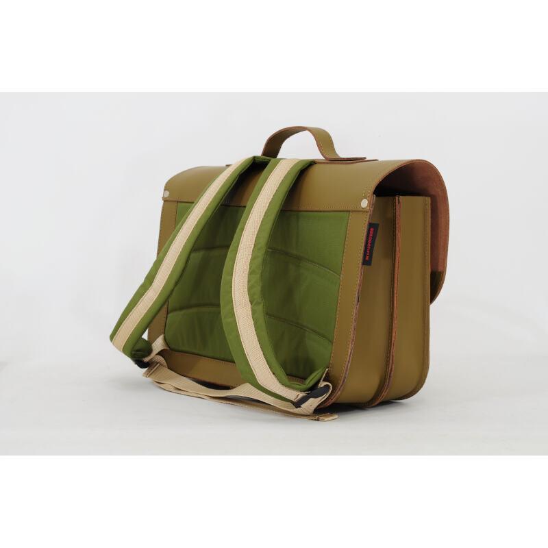 Leather Hockey Backpack - Moss by Own stuff