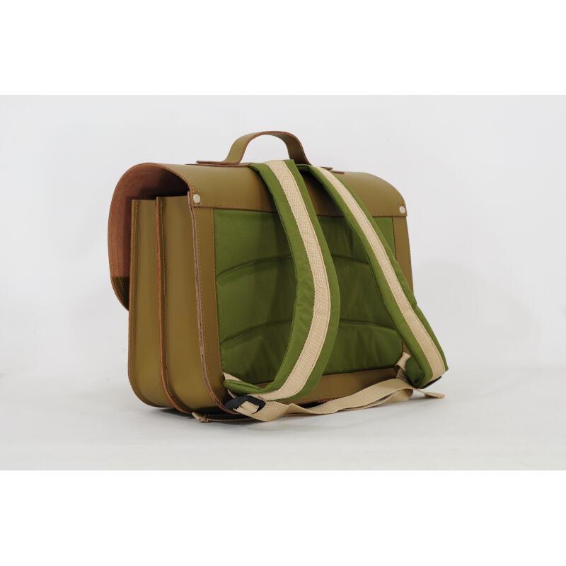 Leather Hockey Backpack - Moss by Own stuff