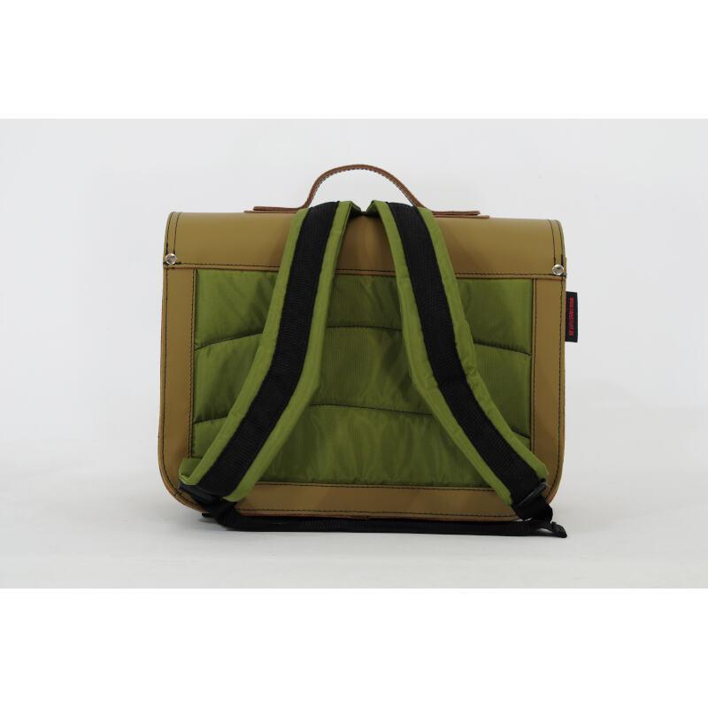 Dino Leather Backpack - Moss by Own stuff