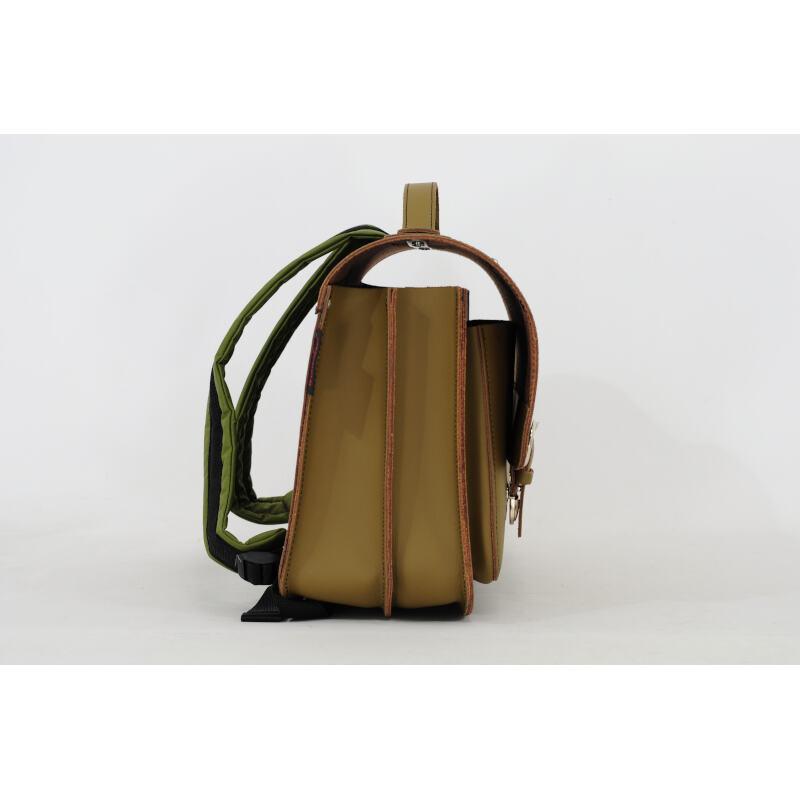 Dino Leather Backpack - Moss by Own stuff