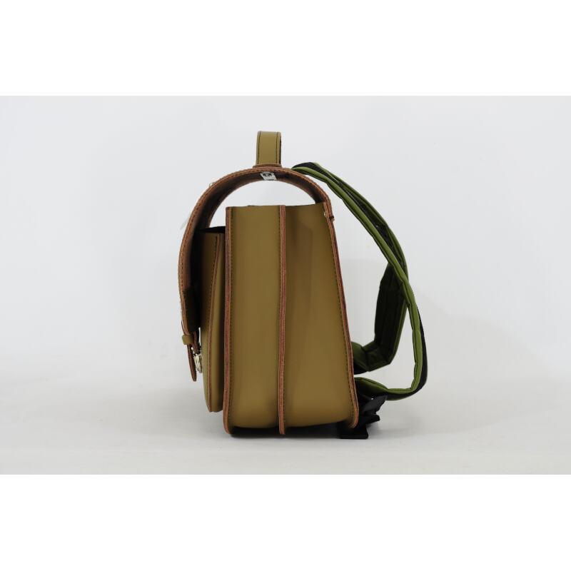 Dino Leather Backpack - Moss by Own stuff