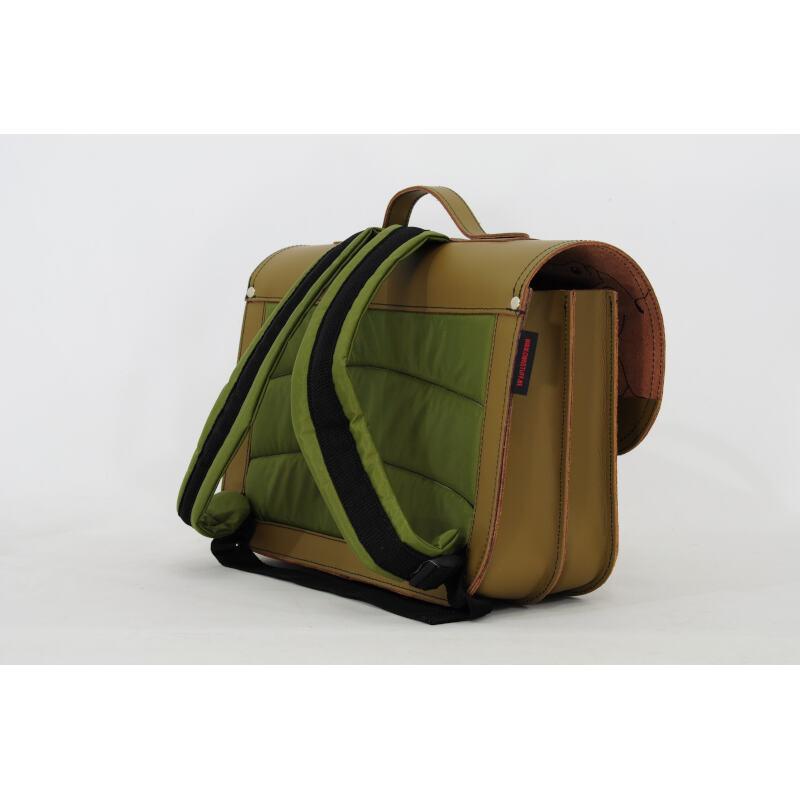 Dino Leather Backpack - Moss by Own stuff