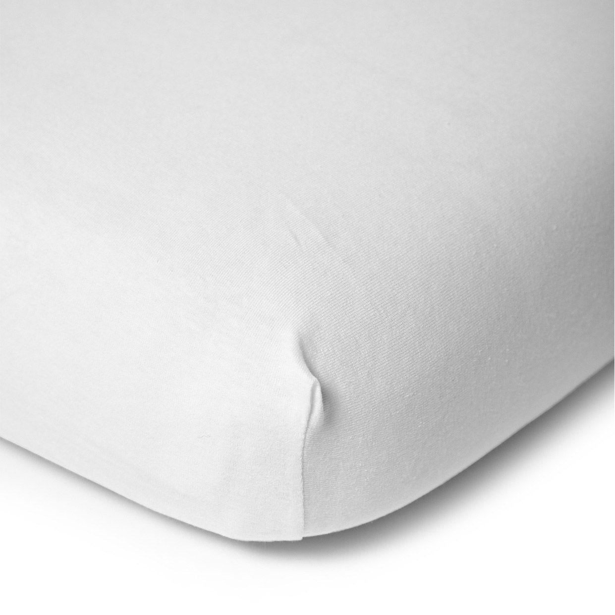 Drap housse lit blanc 90x200 cm - Childhome