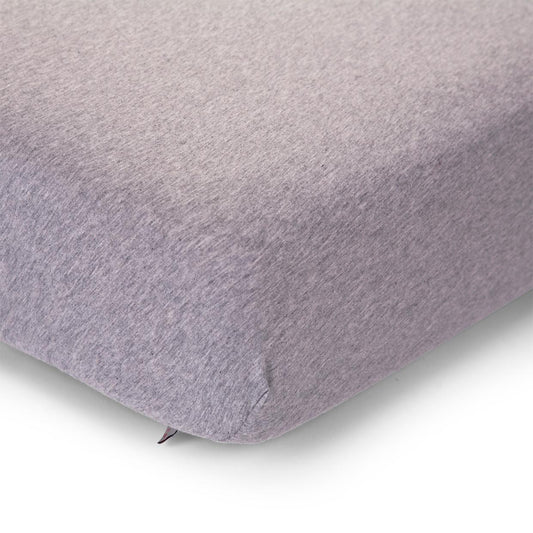 Drap housse lit 70x140 cm jersey gris - Childhome