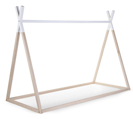 Structure de lit pour Tipi naturel & blanc (90 x 200 cm) - Childhome