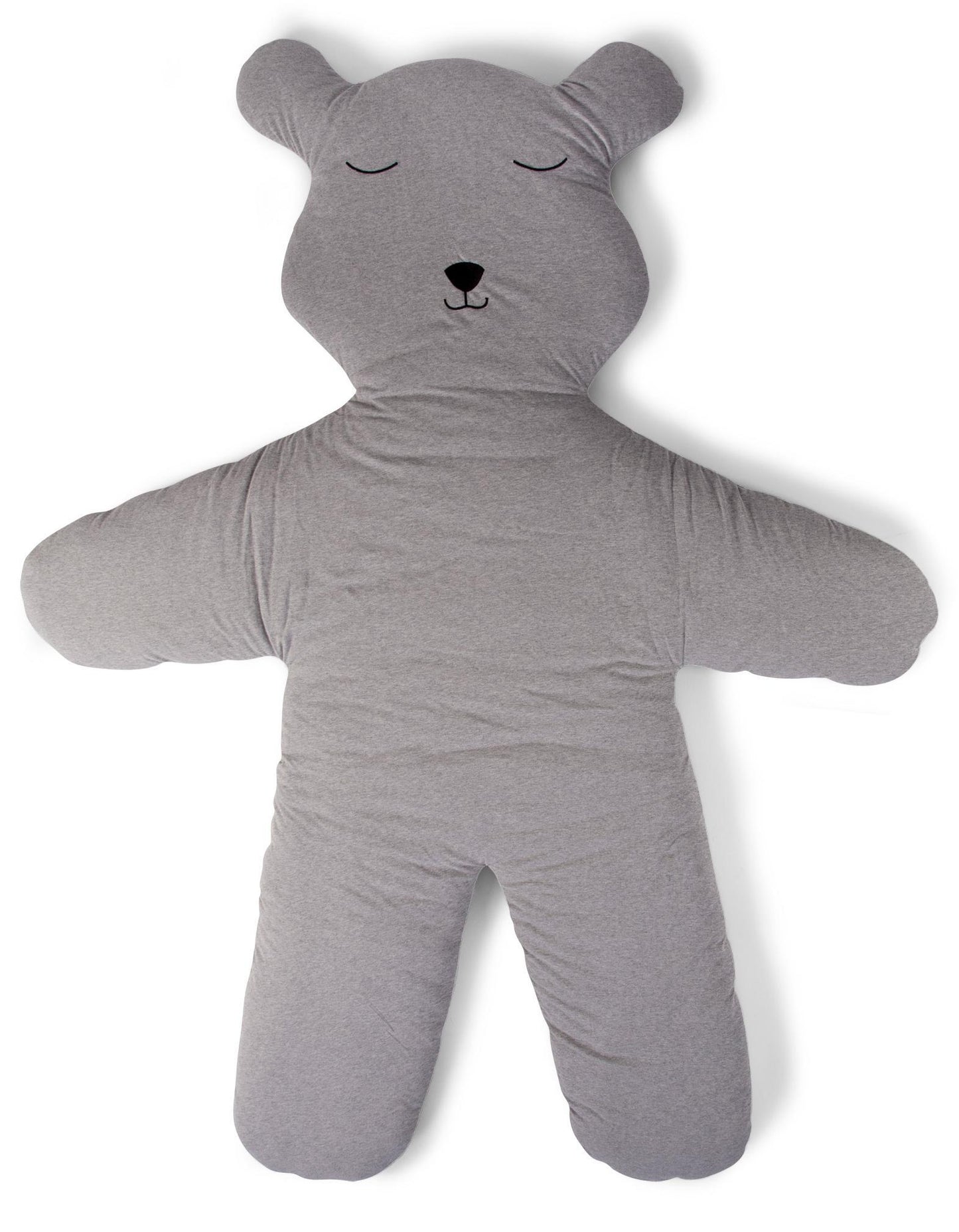 Tapis de jeu Teddy jersey gris - Childhome