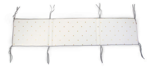 Protection lit jersey Gold Dots 35x170 cm - Childhome