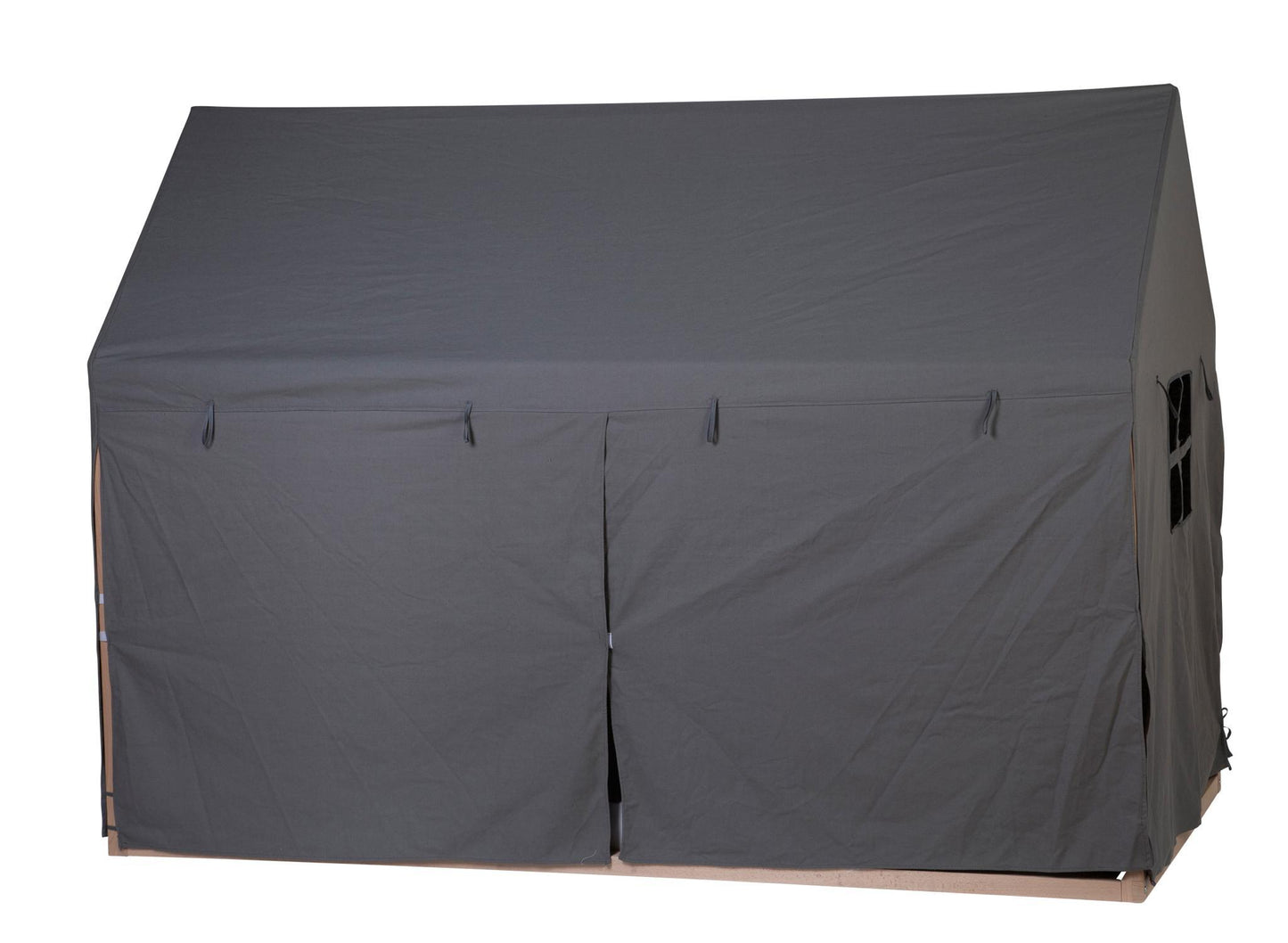 Toile pour lit cabane anthracite (90 x 200 cm) - Childhome