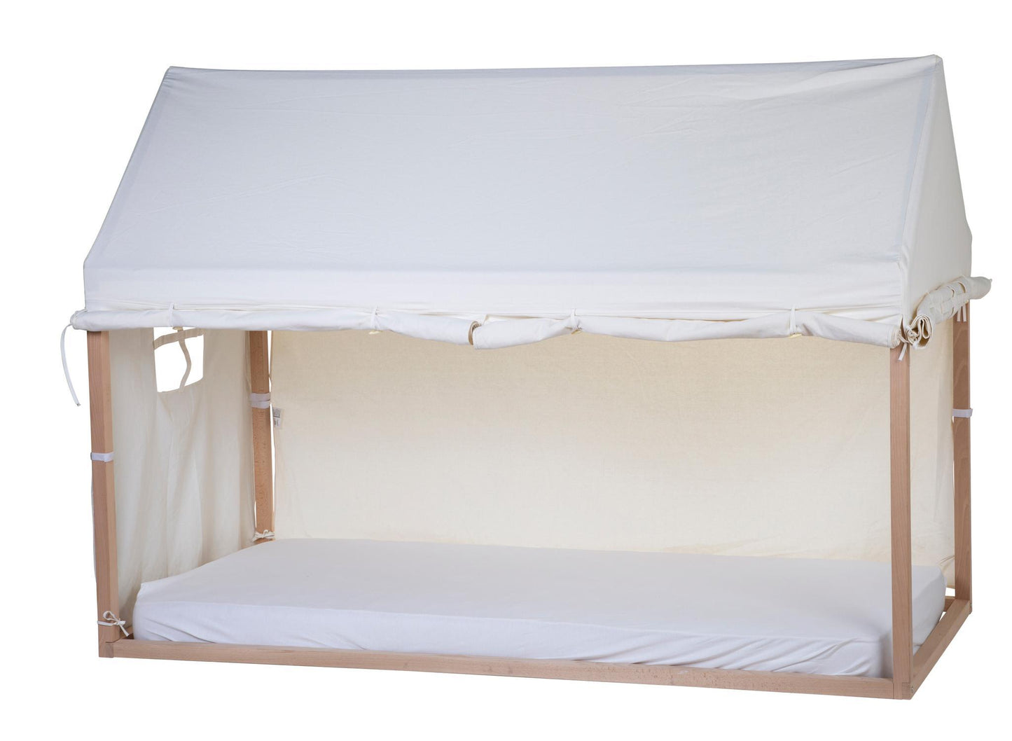 Toile pour lit cabane blanc (90 x 200 cm) - Childhome