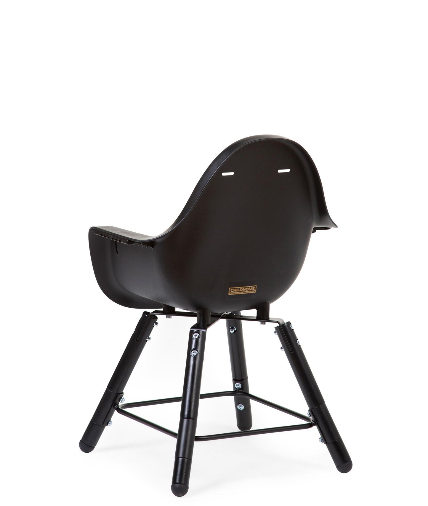 Chaise haute 2-en-1 évolutive 2 noir  - Childhome